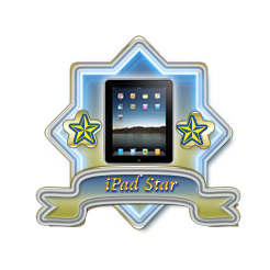 iPad Star Sea Badge Sample