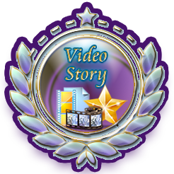 Video Story Purple Badge Sample